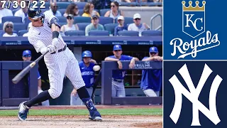 New York Yankees Highlights: vs Kansas City Royals | 7/30/22