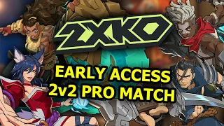 Nemo / Majin Obama VS Tachikawa / Sako - 2XKO 2v2 Early Access Gameplay