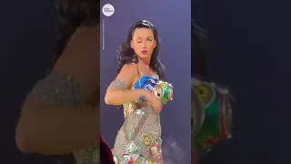 Katy Perry goes viral for mid-concert eye ‘glitch’ | USA TODAY #Short #viral