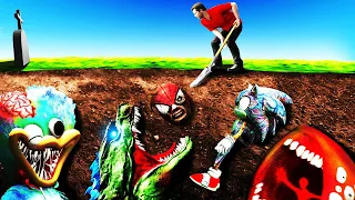 Digging EVERY ZOMBIE GRAVE In GTA 5 (Movie)