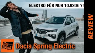 Dacia Spring Electric (2021) NUR 10.920€ für ELEKTRO Sandero Stepway! 🤯 Fahrbericht | Review | Test