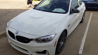 2017 BMW M4 start up engine and full tour