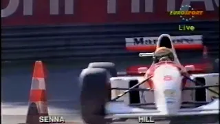 1993 Formula 1 Belgian Grand Prix - Spa | Warm-up (Eurosport)