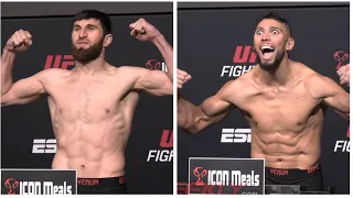 UFC Vegas 84 Official Weigh-Ins: Ankalaev vs Walker 2