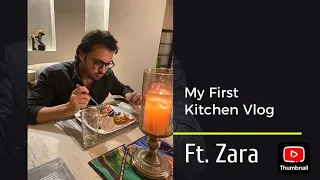 Made Dinner in my First Vlog | Asad Siddiqui | Zara Noor Abbas