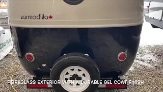 Is that a boler?  No..it’s an Armadillo!  A closer look at the 2020 13.5 Armadillo Trailer