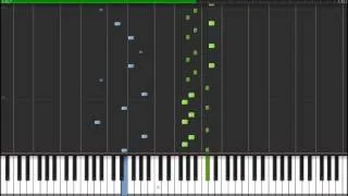 Philip Glass - Modern Love Waltz - Synthesia Tutorial