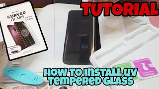 UV GLUE TEMPERED GLASS INSTALLATION TUTORIAL 💙