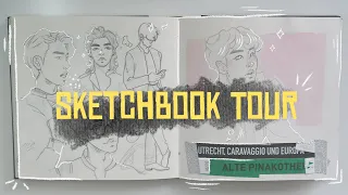 ✨ Sketchbook Tour 2019 ✨| NCT & more Kpop Fanart and lots of sketches and practice~
