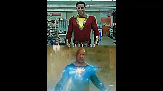 Shazam vs Black Adam | Live-Action | #shazam #blackadam #dc #marvel #shorts