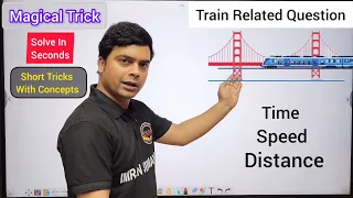 Time Speed and Distance Trick | Train Realted Questions | Maths Trick by imran sir | imran sir maths