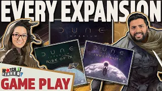 EVERYTHING Dune Imperium - Game Play! "The Salt Will Flow!"
