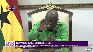 Ceasefire and dialogue – Akufo-Addo tells Bawku feuding factions