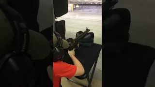 Dillon shooting CMMG Guard .45 ACP