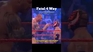 Batista vs undertaker vs Rey Mysterio vs CM Punk bragging rights 2009 | fatal 4 Way
