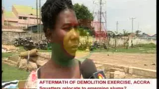 MiddayLive - Aftermath of demolition exercise in accra  - 29/7/2015