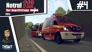 Notruf 112 - Der Angriffstrupp [PS4] #4 - Fahrzeugbrand im Tunnel!