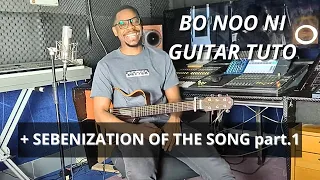 How to play the song BO NOO NI from Joe Mettle ft. Luigi Maclean - Guitar Embellishment Tutorial