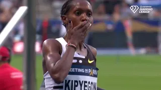 UNBELIEVABLE!!! FAITH KIPYEGON BREAKS ANOTHER WORLD RECORD IN THE WOMEN'S 5000M RACE!!!