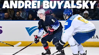 Andrei Buyalsky | WJC Highlights | Kazakhstan Team U20