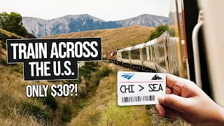 48-HOUR Train Across the U.S. Chicago to Seattle | Amtrak Empire Builder (solo)