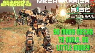 Mechwarrior 5 Mercs: Rise of Rasalhague Modded - So Many Mechs To Build, So Little Money