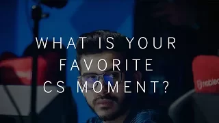 CS:GO Pros Answer: What Is Your Favourite CS Moment Of All Time?