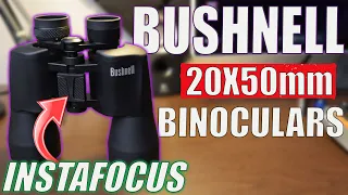 BUSHNELL 20 X 50 BINOCULARS UNBOXING & REVIEW