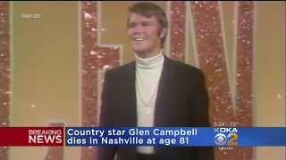 Country Music Singer Glen Campbell Dies