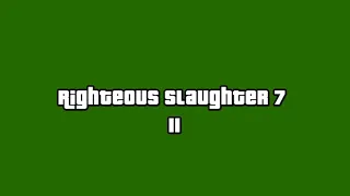 Gta 5 radio commercial righteous slaughter 7 2