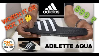 ADIDAS ADILETTE AQUA SLIDES | Cheapest Adidas Slides. #adidas #slide #adilette