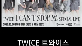 TWICE(트와이스) - I CAN'T STOP ME |1시간듣기|