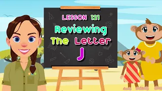 Spanish for Kids - Spanish Alphabet - The Letters J & H - Lesson 121