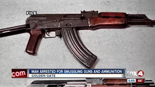 Man arrested on federal gun-smuggling charges in Golden Gate