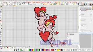 Wilcom EmbroideryStudio e4.2 уроки курсы Создание дизайна вышивки автоматом