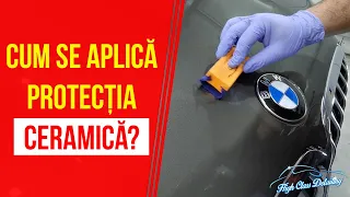 Cum se aplică protecția ceramică pe caroserie?