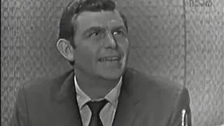 What's My Line? - Andy Griffith; Tony Randall [panel] (May 3, 1959)