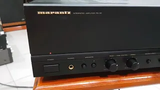 (Đã bán) Amply Marantz pm 50 đặc trị loa Mỹ cổ, chất âm ngọt ngào