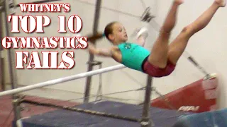Whitney’s Top 10 Gymnastics Fails | Whitney Bjerken Reactions & Ranking