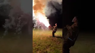 500 fireworks shot at ONCE!