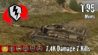 T95  |  7,4K Damage 7 Kills  |  WoT Blitz Replays