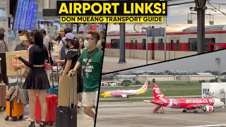 Don Mueang Airport Transport Links - Bangkok Thailand