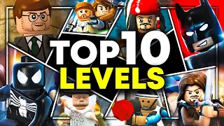 Top 10 BEST Levels In LEGO Games