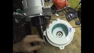 Тестируем DC мотор от пром кондиционера в качестве генератора