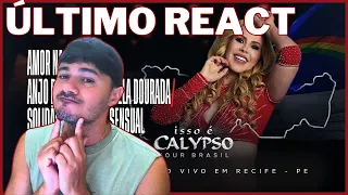 ÚLTIMO REACT - JOELMA - BLOCO 5 AO VIVO EM RECIFE ISSO É CALYPSO TOUR