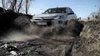 Тест-драйв по бездорожью от Mitsubishi!!!