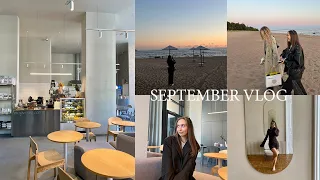 SEPTEMBER VLOG /выходные в Москве, день рождение