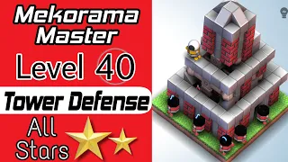 Mekorama - Tower Defence, Mekorama Master Level 40, mekorama gameplay, mekorama walkthrough, SiGog