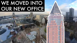 We Moved Into Our New Office | MesseTurm Frankfurt