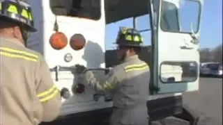 School Bus Extrication: Taillight Panel Removal